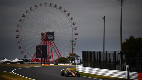 Fórmula 1 2024: Max y Checo dominan los entrenamientos acortados en Japón