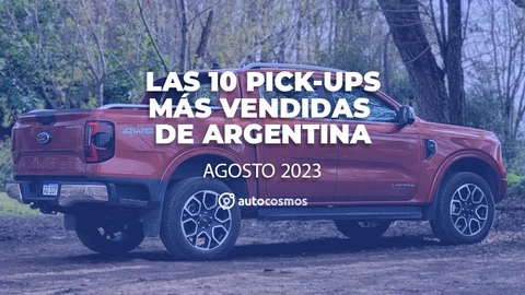 Las 10 pickups más vendidas en Argentina en agosto de 2023