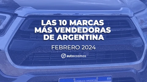 Las marcas más vendedoras de 0km en Argentina en febrero de 2024
