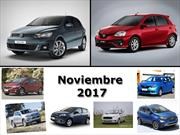 Los 10 autos más vendidos de Argentina en noviembre de 2017