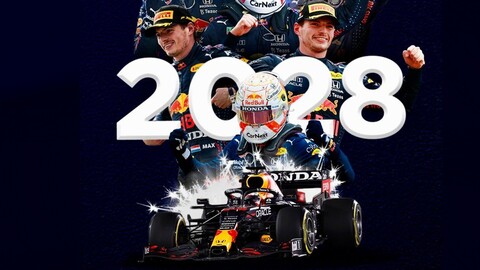 Max Verstappen es de Red Bull Racing hasta 2028