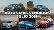 Los 10 autos más vendidos en julio 2019