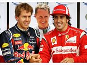 F1: Schumacher habló sobre Alonso y Vettel