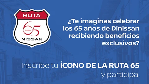 Participa en el concurso por los 65 años de Nissan en Colombia