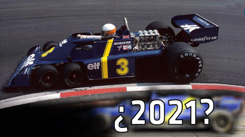 ¿Cómo se vería el Tyrrell de seis ruedas en la F1 de hoy?