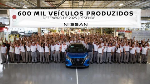Nissan celebra la producción de su vehículo 600.000 en Brasil