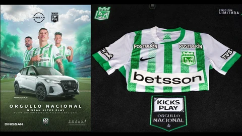 Nissan celebra los 36 títulos de Atlético Nacional