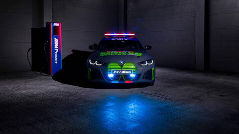 BMW i4 eléctrico es el nuevo Safety Car del MotoE