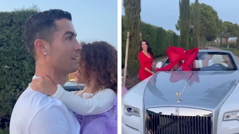 Cristiano Ronaldo recibe un Rolls Royce Dawn Silver Bullet de regalo de Navidad