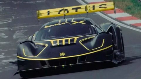 El Lotus Evija X logra un peculiar récord en Nürburgring