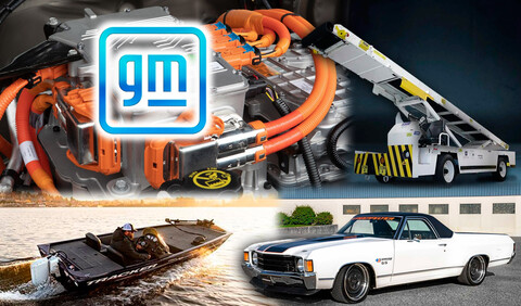 General Motors quiere electrificar autos clásicos, trenes ¡y hasta barcos!