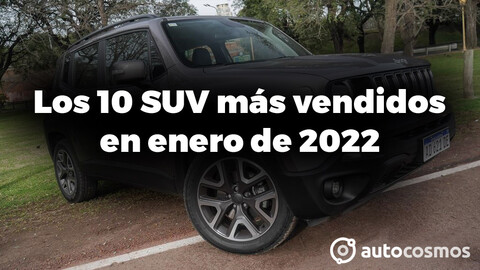 Los 10 SUV más vendidos en Argentina en enero de 2022