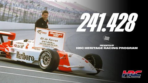 241.428, la docuserie de Honda Racing que rinde homenaje al récord impuesto por Gil de Ferran