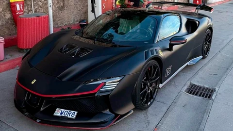 Este Ferrari SF90 XX forma parte de la colección de autos de Charles Leclerc