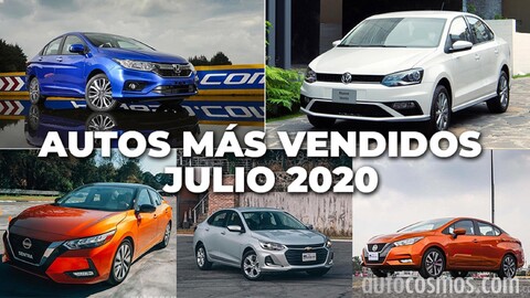 Los 10 autos más vendidos en julio 2020