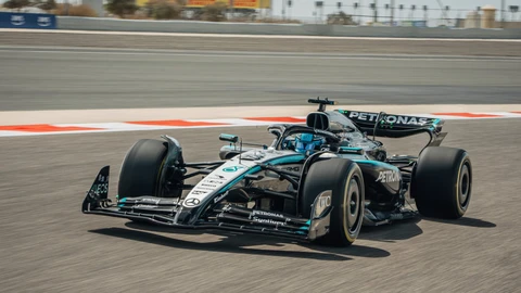 Fórmula 1 2025: Pretemporada Día 3, Mercedes finalizó en lo más alto