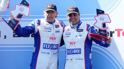 Juan Pablo Montoya logró podio en carrera de IMSA