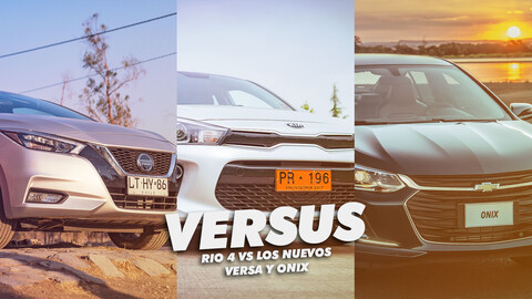 Nissan Versa vs KIA Rio vs Chevrolet Onix, buscando al compacto líder