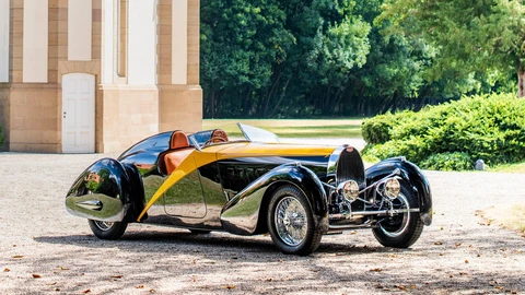 Bugatti Type 57 Roadster Grand Raid Usine, la inspiración del W16 Mistral