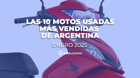 Las motos usadas más vendidas de Argentina en enero de 2025