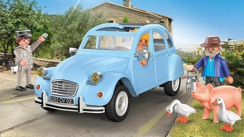 Playmobil rinde homenaje al Citroën 2CV, que celebra 75 años de vida