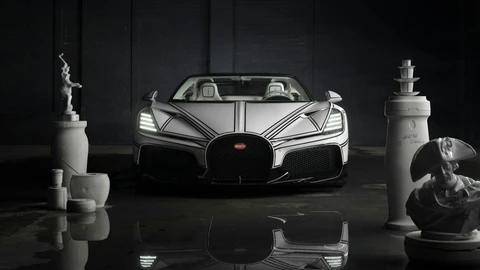 Bugatti W16 Mistral L'Or Blanc: el hiperdeportivo con exclusivos detalles en porcelana