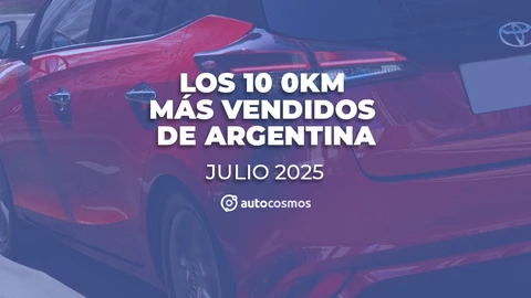 Los 0km más vendidos de Argentina en julio de 2025
