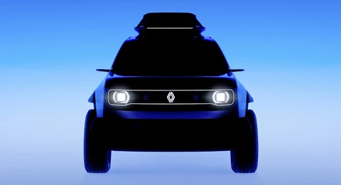 Renault 4 EV, un teaser antes del debut en París