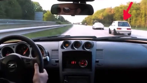 Video: Golf GTI MKI acaba con Nissan 350Z y Porsche GT3