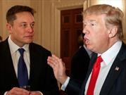 Elon Musk, CEO de Tesla, dejó de ser el consejero de Trump