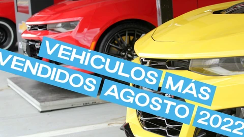 Vehículos más vendidos en Colombia en agosto de 2022