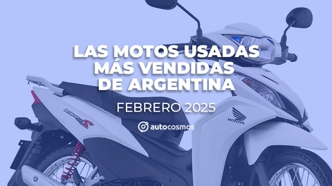 Las motos usadas más vendidas de Argentina en febrero de 2025