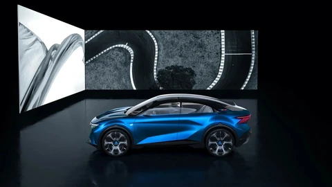 Alpine presenta un adelanto de su nuevo auto eléctrico