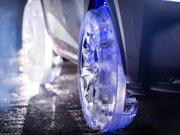 Video: un Lexus con ruedas de hielo