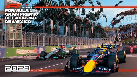 Los organizadores del GP de México presentan póster de edición 2023