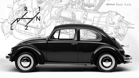 Este Volkswagen Escarabajo semiautomático se adelantó al tiempo