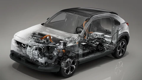 Mazda utiliza motor rotativo para alimentar al nuevo MX-30