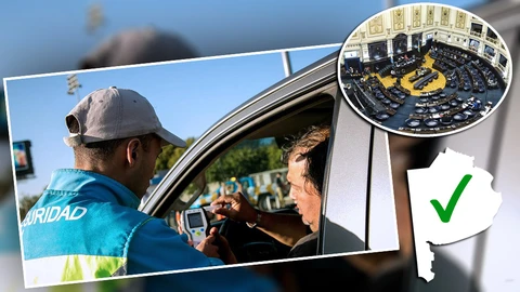 Alcohol Cero al volante ya es ley en Buenos Aires