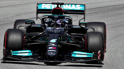 F1 2021: Lewis Hamilton arrancó con el pie derecho en Barcelona