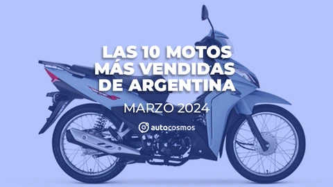 Las motos más vendidas de Argentina en marzo de 2024