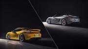 Porsche revela los nuevos 718 Cayman GT4 y Spyder