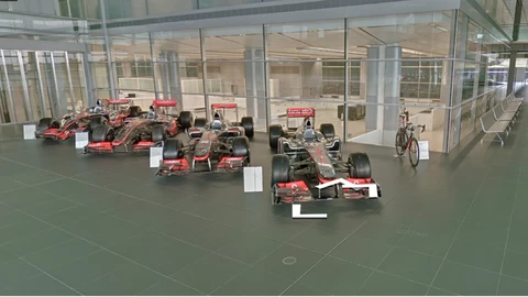 Conoce las intimidades del McLaren F1 Team con Google Street View