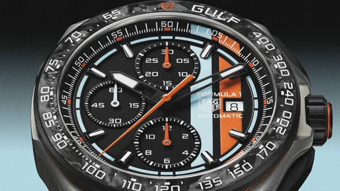 TAG Heuer Formula 1 Automatic Chronograph x Gulf, une a tres iconos