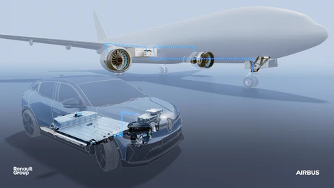 Airbus quiere tener aviones eléctricos y Renault la puede ayudar