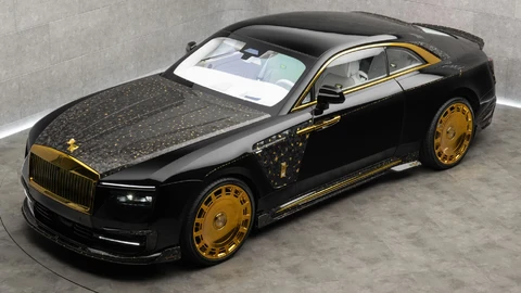Así es el Mansory Spectre Linea D’Oro, el Rolls-Royce eléctrico con oro y sonido artificial