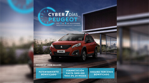 Peugeot Argentina se suma al Cyber Monday