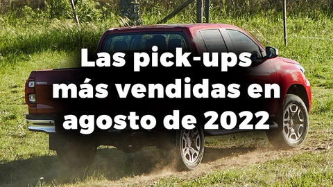 Las pickups más vendidas en Argentina en agosto de 2022