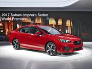 Subaru Impreza 2017: Se presenta en opciones sedán y hatchback