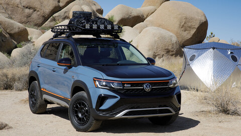 Volkswagen Taos Basecamp Concept, lista para el off road