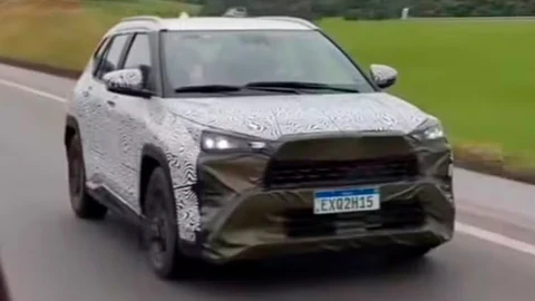 Ya está en pruebas el Toyota Yaris Cross que vendrá a Argentina